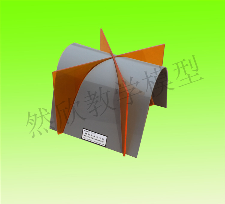 褶皺和斜剪節理