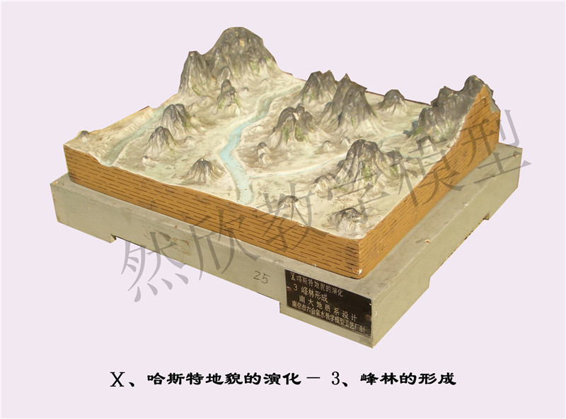 Ⅹ、哈斯特地貌的演化—3、峰林的形成